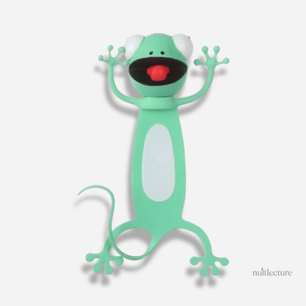 marque-page-original-gecko-1 Marque-page original en forme de gecko coloré