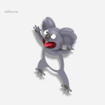 Marque-page original en forme de koala