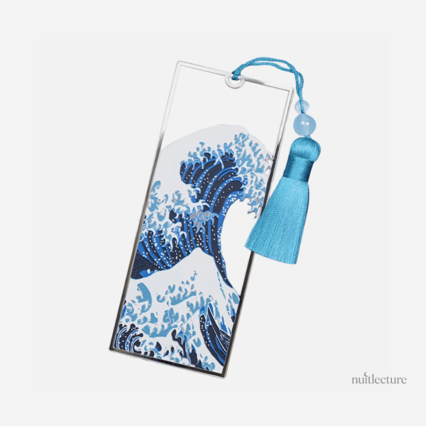 Accessoire de bibliothèque, marque-page à thème marin