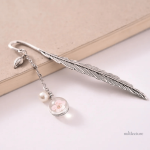 Accessoire de lecture : marquepage plume originale