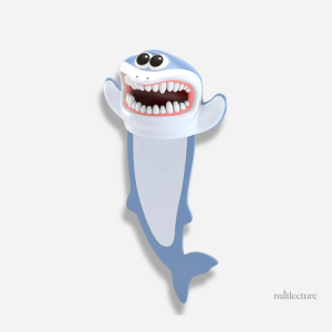 Marque-page original en forme de requin