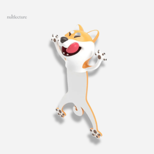Marque-page original Shiba Inu en matériau durable