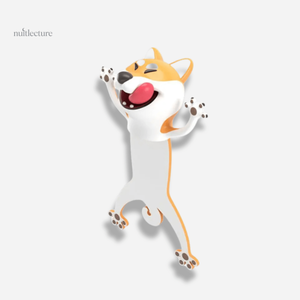 marque-page-original-shiba-inu-1 Marque-page original Shiba Inu en matériau durable