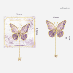 Pendentif papillon coloré