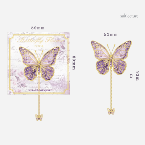 Pendentif papillon coloré