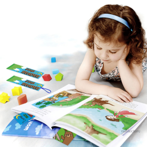 Marque-pages en papier avec motifs naturels à colorier