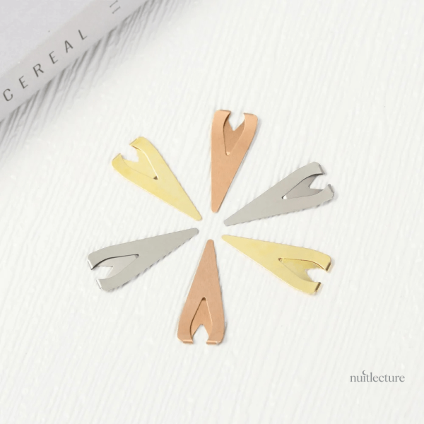 Clips de page en métal, léger et pratique