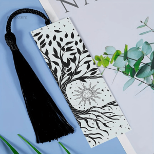Accessoire de lecture en acrylique, symboles ésotériques