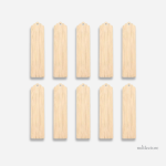 Marque-page en bois, surface à personnaliser