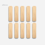 Marque-page vierge en bois, objet pratique et élégant
