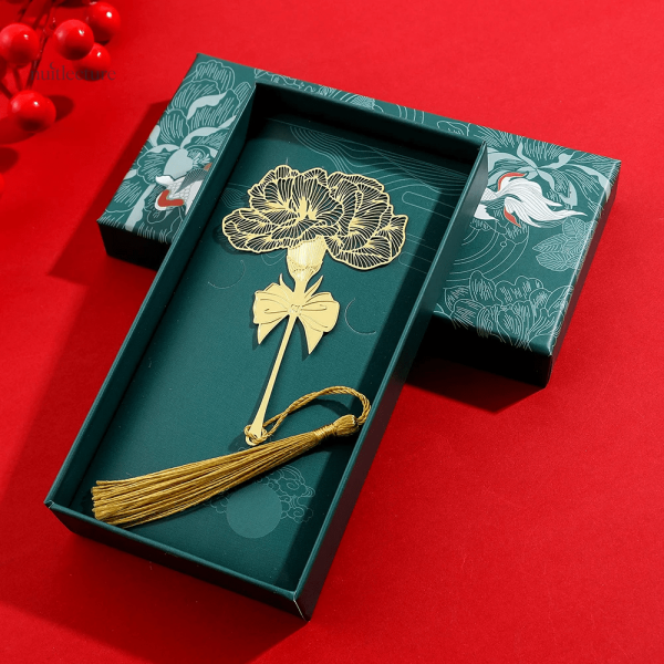 Coffret de marque-pages en métal pour passionnés de lecture