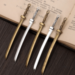 Accessoire de lecture en métal, marquage sabre unique