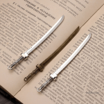 Accessoire de lecture, marque-pages en métal sabres