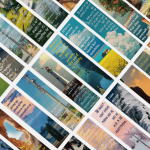 Marque-pages en papier avec citations inspirantes