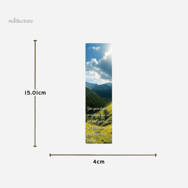 Marque-pages uniques avec des citations pour s'inspirer chaque jour
