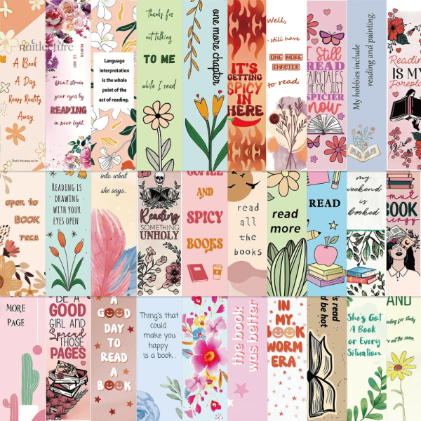 Marque-pages uniques avec citations inspirantes