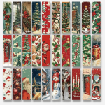 Marque-pages artistiques pour amateurs de livres et hiver