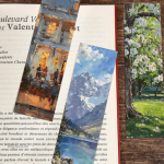 Papier de qualité pour un marque-page au style unique