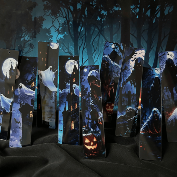 Marque-pages en PVC : design Spectres inspirant