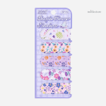 Marque-page Kawaii aux motifs floraux, idéal pour lire