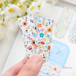 Marque-page magnétique floral dans un style Kawaii