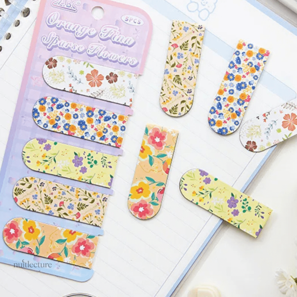 Motif Kawaii sur un marque-page pratique et élégant