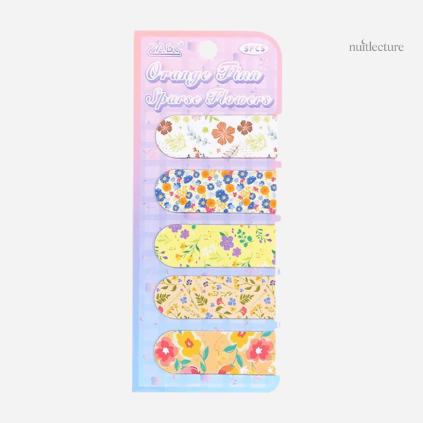 Accessoire de lecture tendance avec motif floral