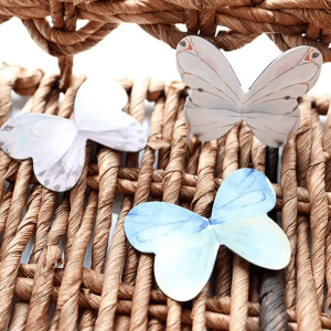 Papillons colorés en marque-pages magnétiques pratiques