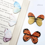 Marque-pages élégants avec motifs de papillons