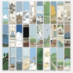Marque-pages pour enfants, design ourson mignon et joyeux