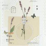 Marque-page au design original, transparent