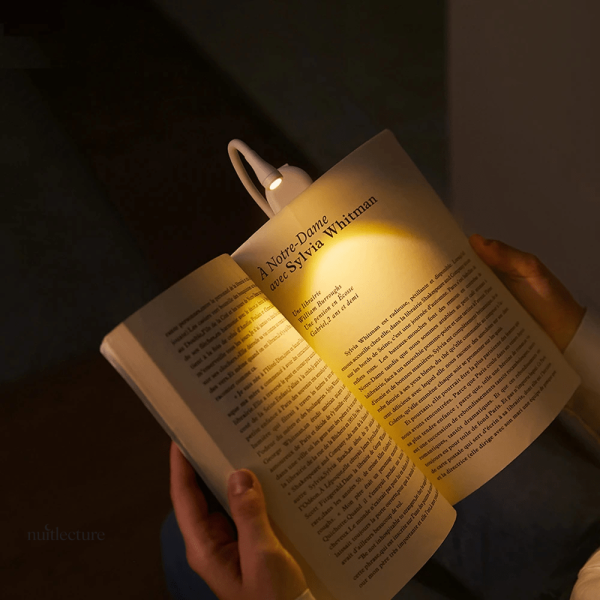Mini lampe de lecture de voyage compacte