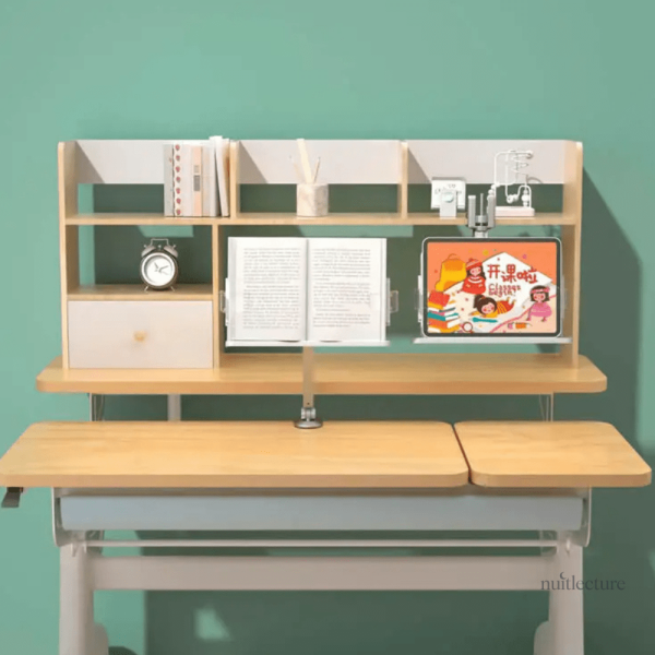 Porte livre de bureau à pince polyvalent
