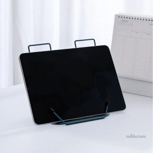 Porte livre moderne en acier minimaliste