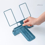 Rangement de livres minimaliste en métal