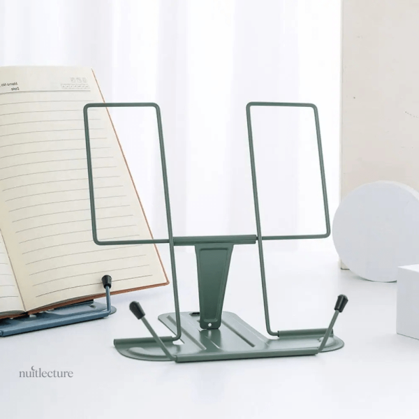Porte livre en métal pour espace contemporain
