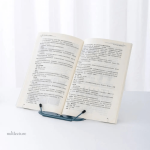 Support livre en métal, style minimaliste