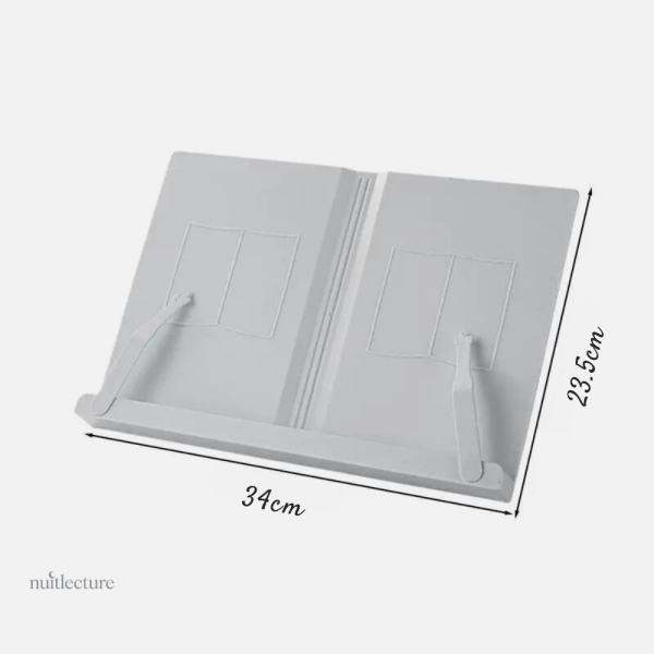 Support livre en plastique pour un rangement stylé
