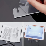 Porte livre minimaliste polyvalent en bois