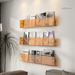 Étagère murale en acrylique pour livres décoratifs