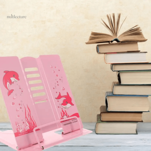 Porte livre pour enfant en bois coloré