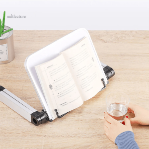 Étagère livre sur pied, design pliable pratique