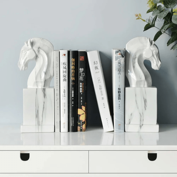 serre-livre-3d-chevaux-1 Serre-livre 3D Chevaux décoratif pour livres