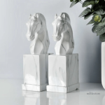 Serre-livre artistique en 3D pour passionnés de chevaux