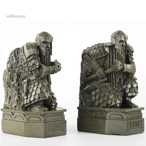 Serre-livre moderne en 3D sur le thème des Vikings