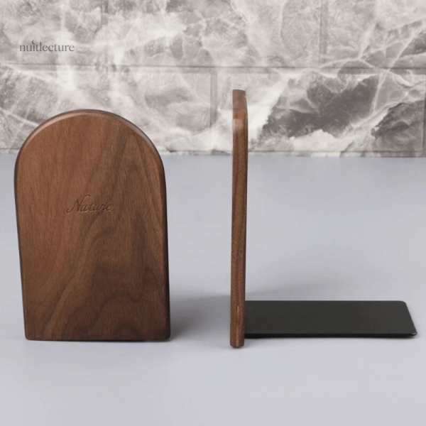 Serre-livre en bois, solution pratique pour livres et magazines