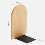 Objet décoratif en bois, parfait pour rangement de livres
