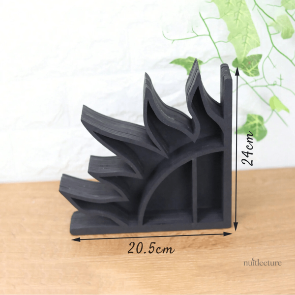 Serre-livre décoratif bois, style scandinave raffiné