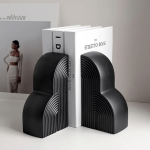 Accessoire déco : serre-livre céramique nordique