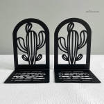 Serre-livre métal cactus design moderne pour livre
